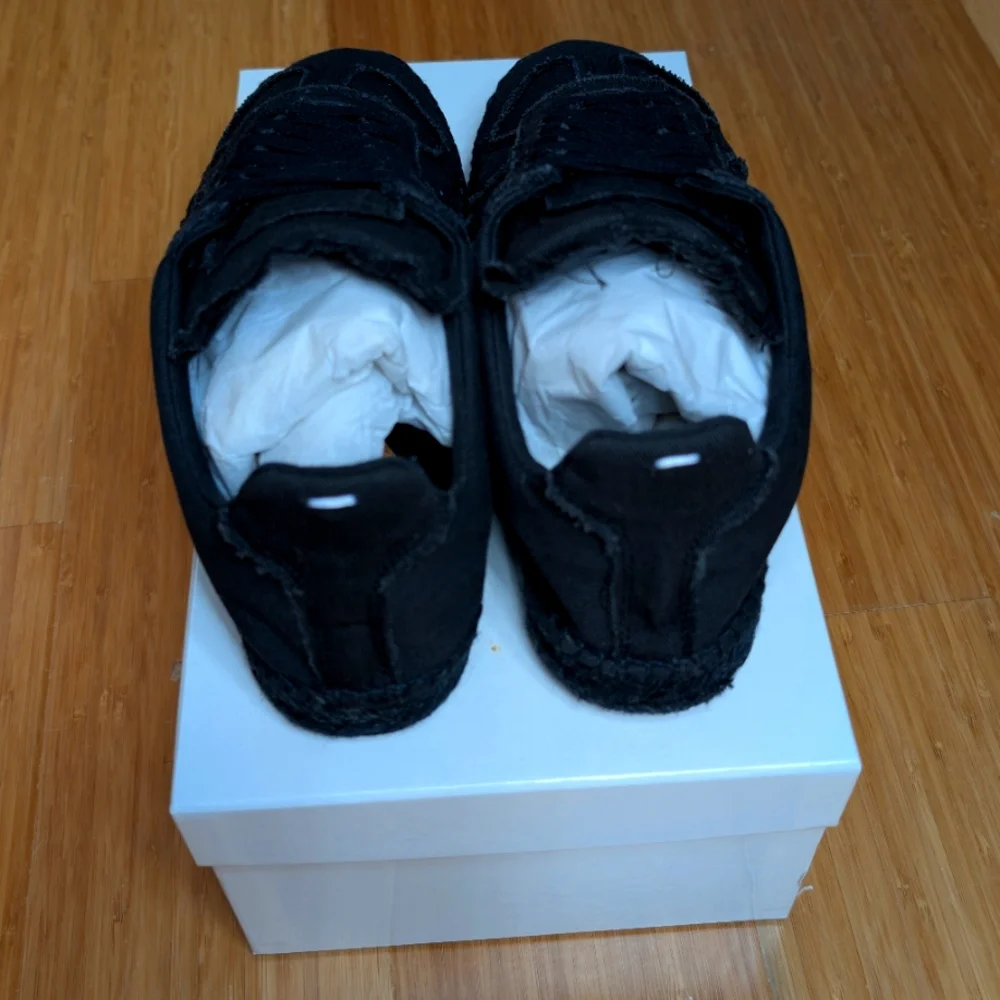 Maison Margiela Replica Espadrilles Black Designer Shoes Paris Style - Picture 5 of 11